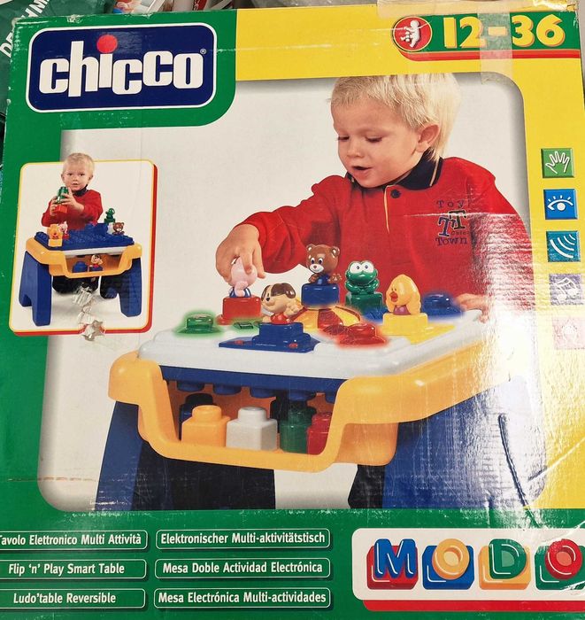 Интерактивна детска масичка Chicco плюс подарък проходилка