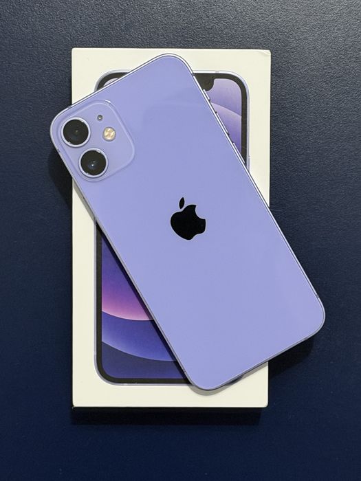 iPhone 12 Mini 64GB Лилав | Като нов | Пълен комплект