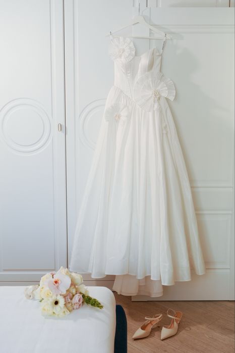 Счастливое свадебное платье