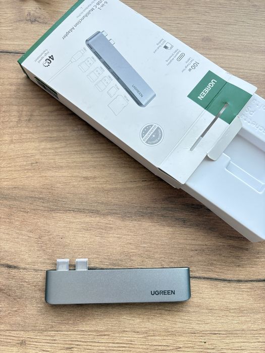 ЧИСТО НОВ 6 в 1 мултифункционален хъб (адаптер) за Macbook Air