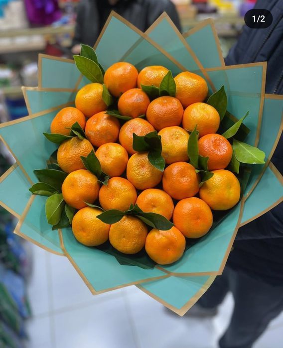 Mandarin buket Kapalakli gul buket Из бабочек букет