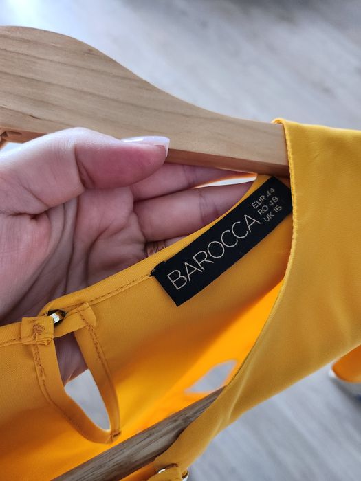 Bluza galbena de vară