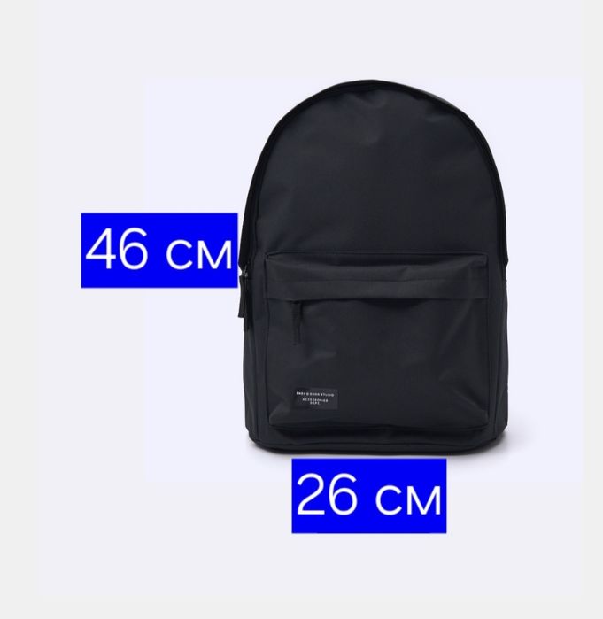 Черна раница нова раница ръчен багаж дамска раница