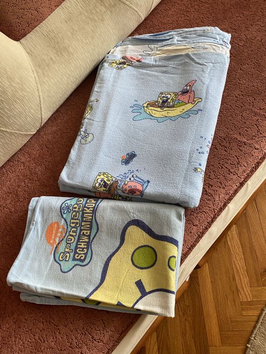 Lenjerie pat “SpongeBob”