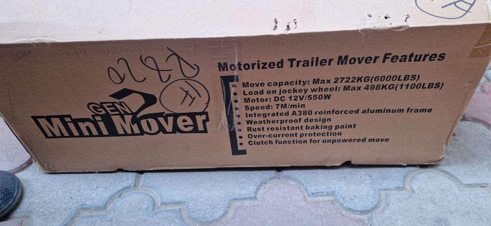 Vand moover rulota 550w