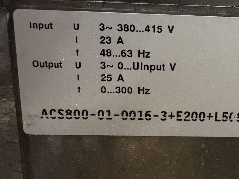 Честотно управление/честотен регулатор 11 кВ ABB