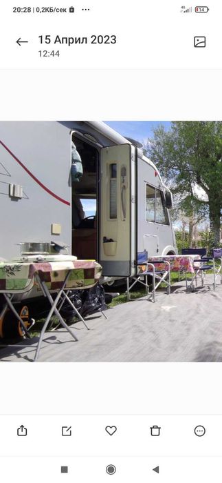 Кемпер HYMER B-Klasse 614 SL Lang 3.0 MultiJet, 2009