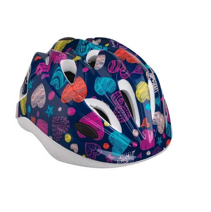 Детска каска, За велосипед, ролери, тротинетка, Акула или Сърца