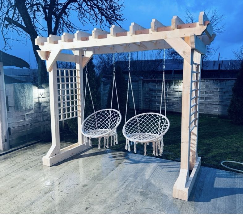 Leagan Pergola lemn masiv