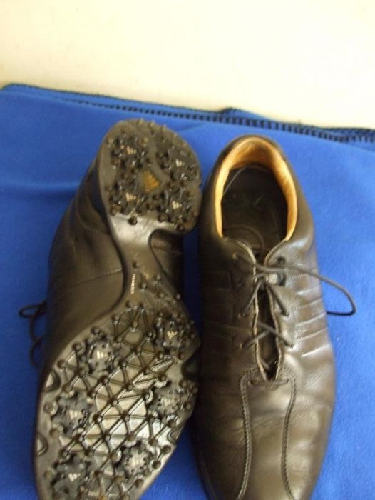 Adidas-Mens-Adipure-Z-Black-Golf-Shoes 42