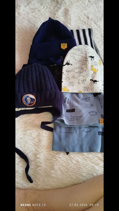 Шапки для мальчика