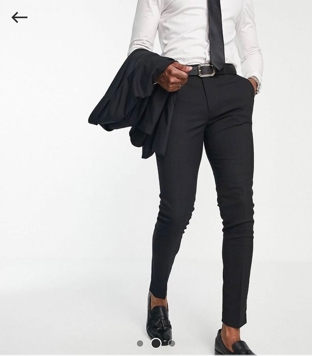 Мужской костюм черный