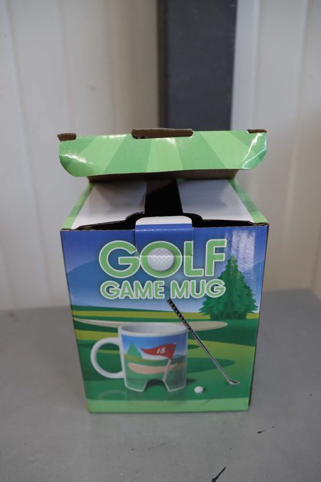 Чаша за кафе с картинка на голф игрище