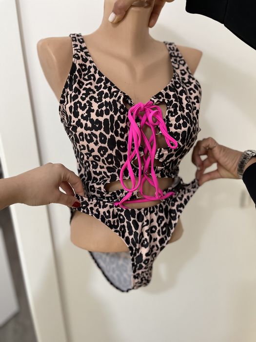 Costum de baie animal print