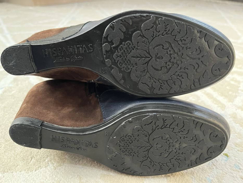 Сапоги кожанные 36 размер