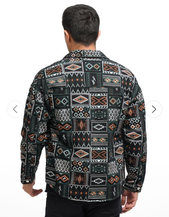 НОВИНКА Джинсовая этно рубашка