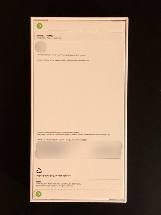 iPhone 17 Pro Max - SIGILAT - factura + garanție 1 an