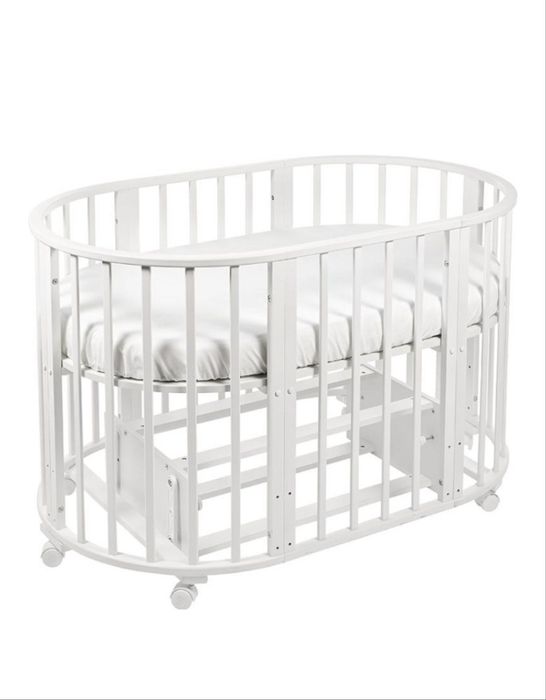 Кроватка-трансформер с поперечным маятником