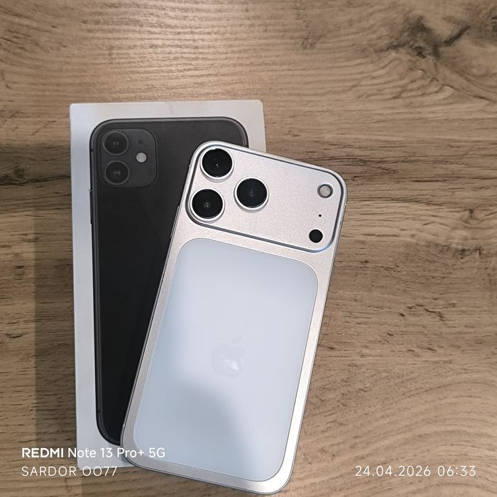 Iphone 11 ni 17 proga taqilgan