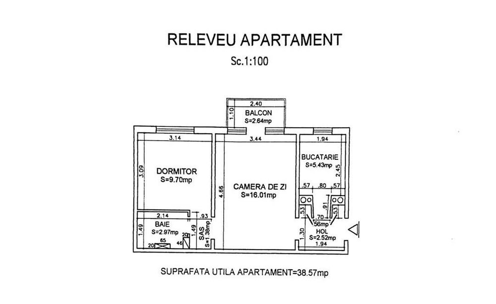 Apartament 2 camere Aleea Păcurari