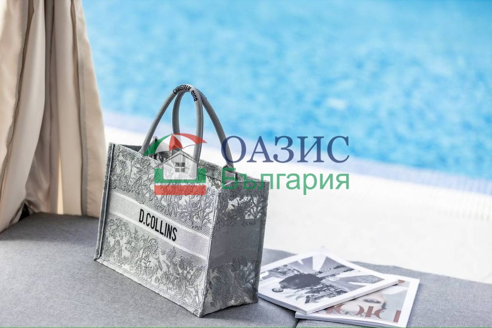 Двустаен апартамент (с бонус - английски озеленен двор) на партерен етаж в бутикова сграда на първа линия - Ж'Адор Дюн, с Акт 16