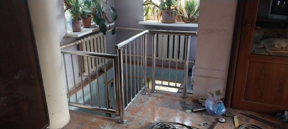 Перила из нержавебющей стали