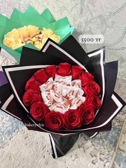 Ұстаздар мерекесі дайын букет, сыйлық.