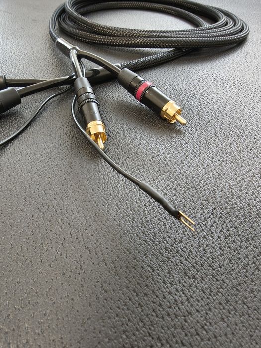 Cablu phono handmade Canare Star Quad + conectori Rean 2m