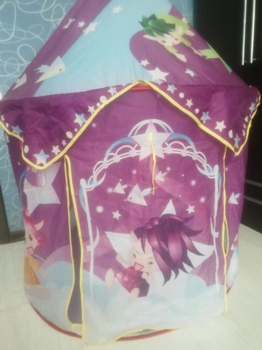 Домик палатка с шариками