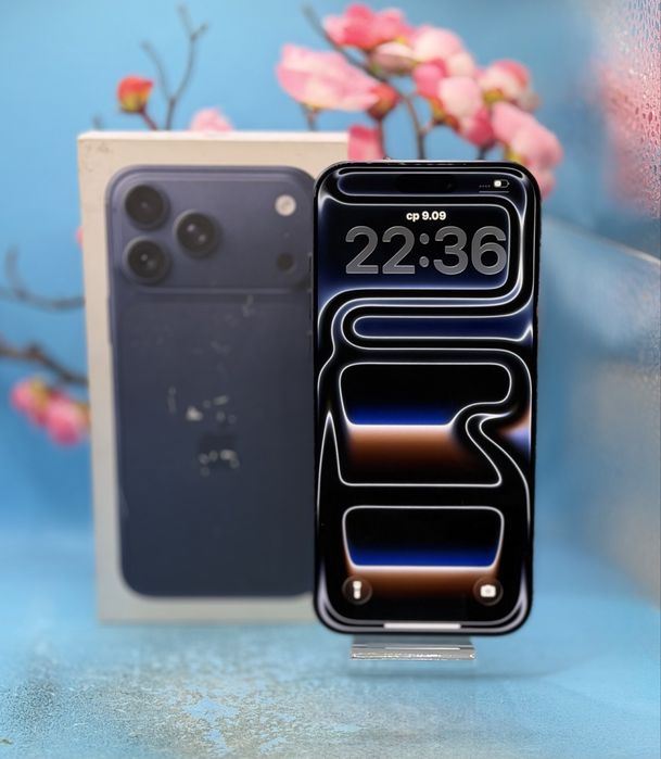 ГАРАНЦИОНЕН!!! Apple iPhone 17 Pro Max, 256GB, 5G, Deep Blue
