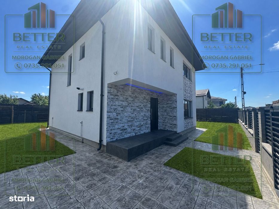 Casă individuală P+1E - în Comuna Berceni – 4 camere  - Teren 400 mp