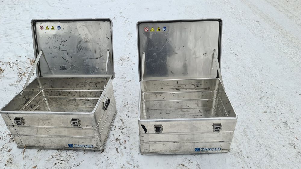 Ящик алюминиевый