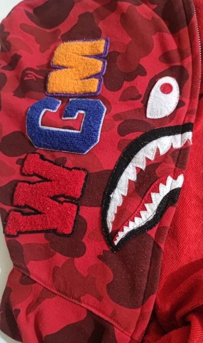 Hanorac bape rosu