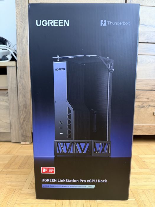 UGREEN LinkStation Pro eGPU Dock– Thunderbolt 5/OCuLink, 850W, nou, sigilat