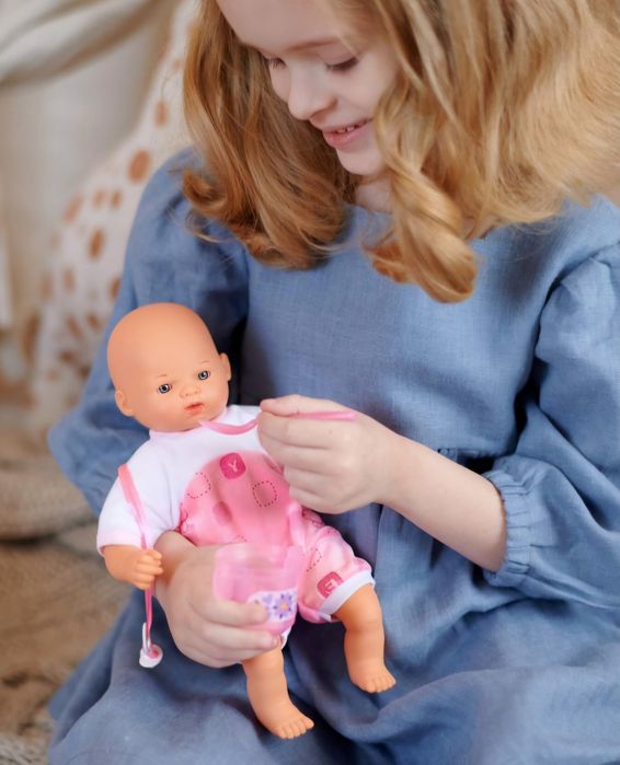 Пупс с набором для кормления. Кукла.