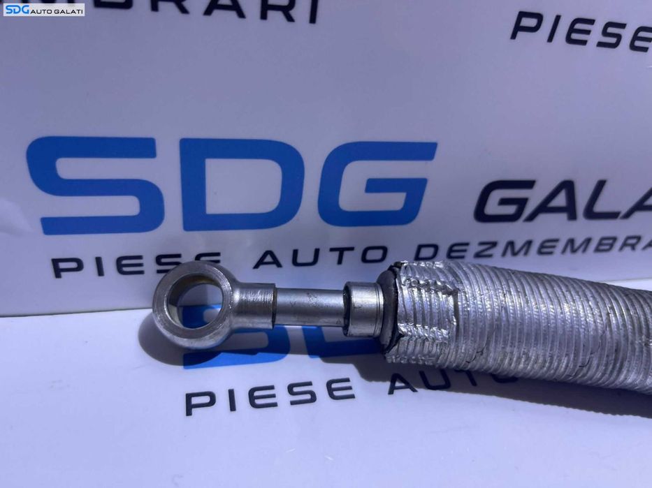Furtun Teava Conducta Apa Antigel Turbo Turbina Turbosuflanta Audi A3 8L 1.8 T AUM AUQ ARX ARY AGU 1997 - 2003 Cod 06A121497 [AV1594]