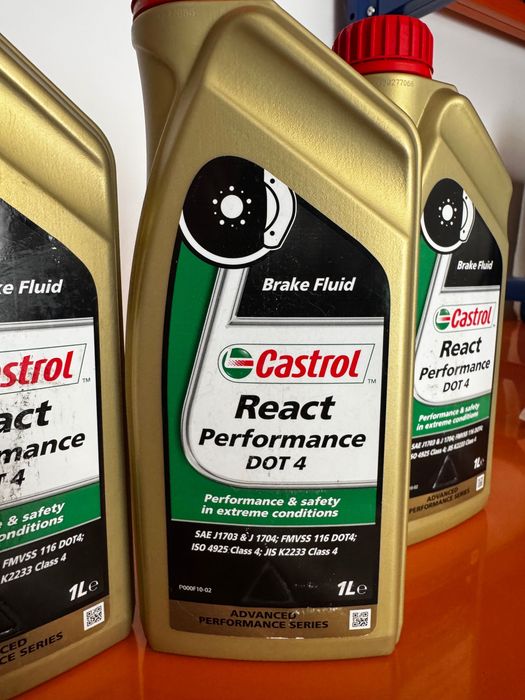 Спирачна течност Castrol React Performance DOT 4