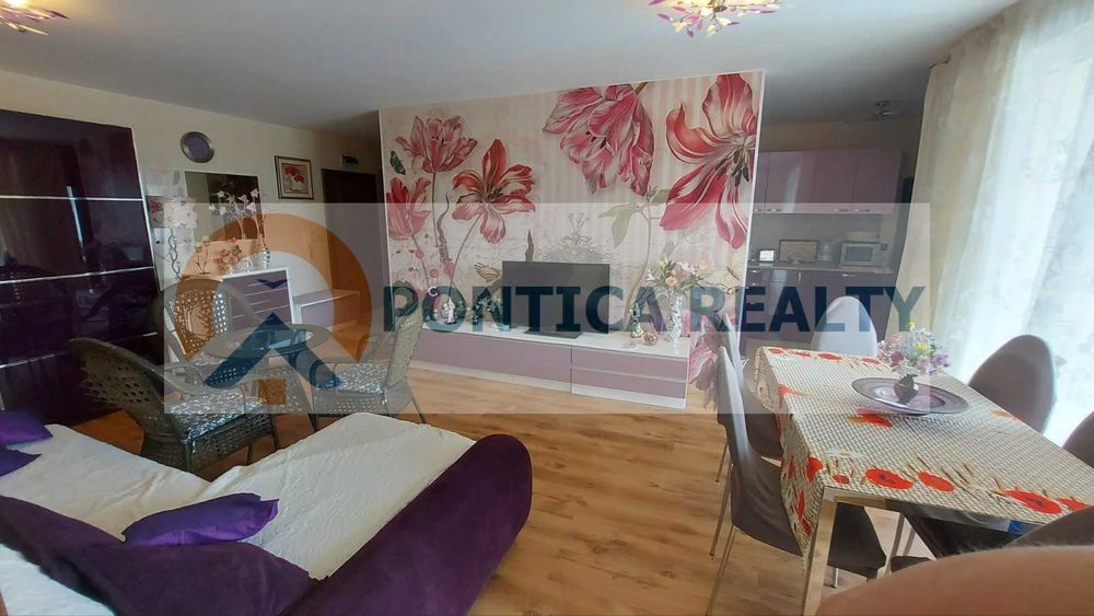 Тристаен апартамент в красив комплекс с ниска такса в Равда