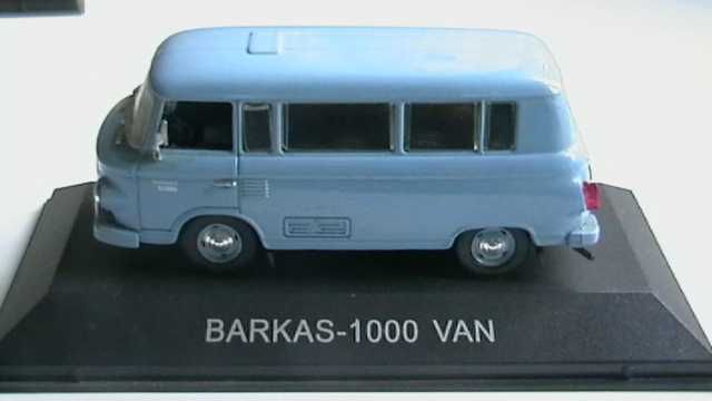 Machete Lada, Renault, Fiat, Barkas van, scara 1:43