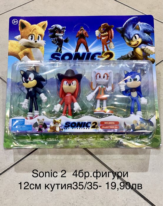 Соник  фигури 6бр./Sonic/Соник/Соник 6бр.