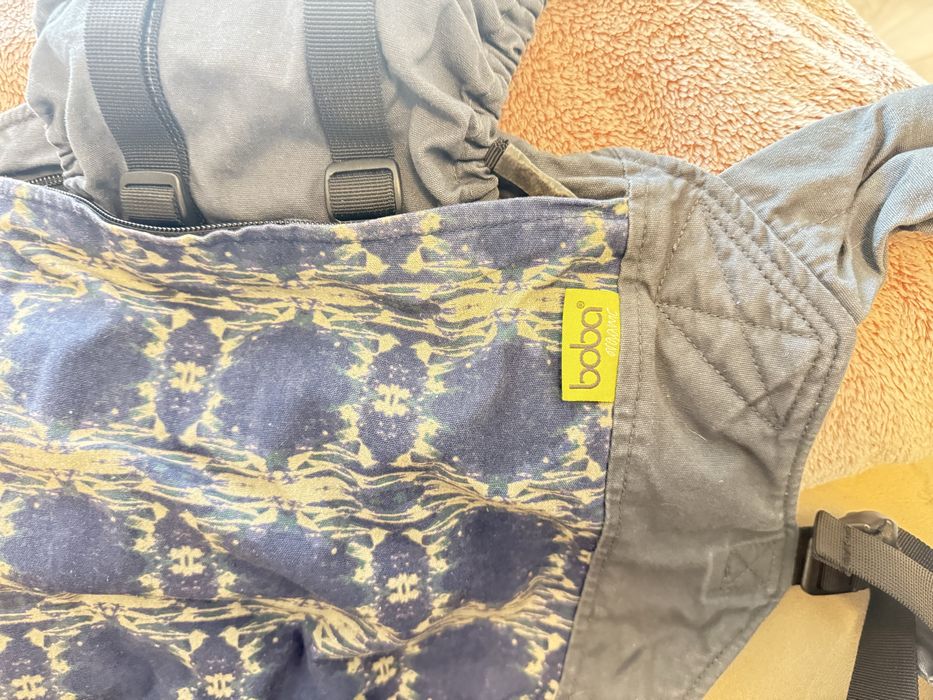 Marsupiu ergonomic Boba 4G Organic si husa de iarna - 3->20 kg