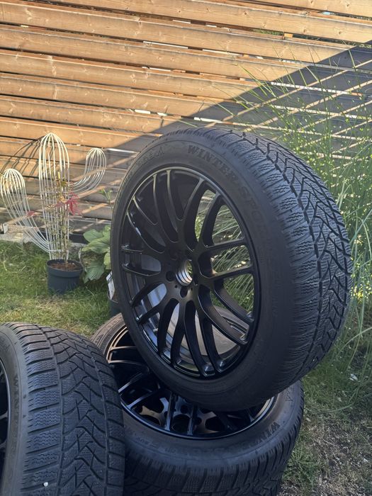 Set jante cu anvelope iarna 255 45 20 mercedes glc gle coupe touareg audi sq5 5x112