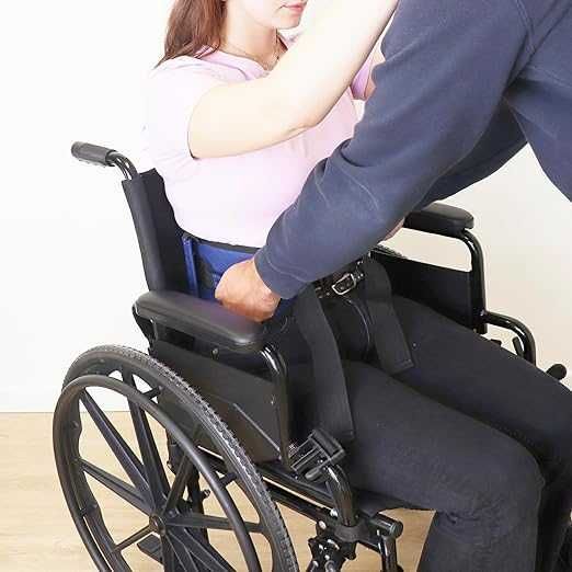 Колан за преместване PEPE Mobility (7 дръжки), помощно средство за трудноподвижни