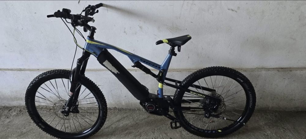 Bicicleta electrică Raymon cu motor yamaha pw-x2