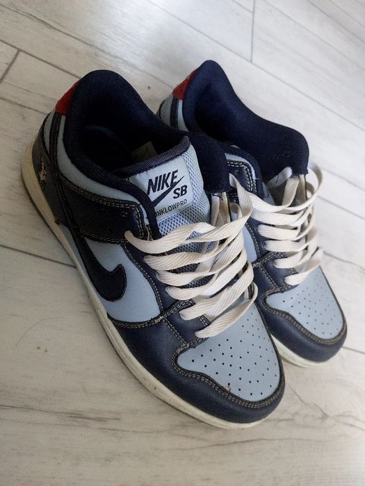 Кроссовки данки синие