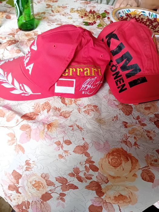 Șepci F1 Kimi Raikkonen Michael Schumacher Ferrari