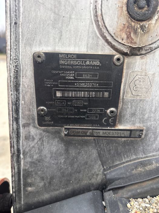 Cupa,motor,transmisii bobcat 863