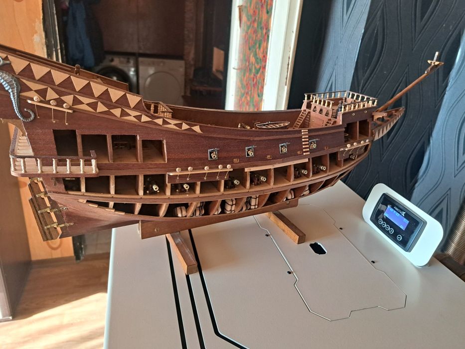 ПРОМОЦИЯ до края на месеца    Дървен макет на кораб "Св.Йоан Кръстител