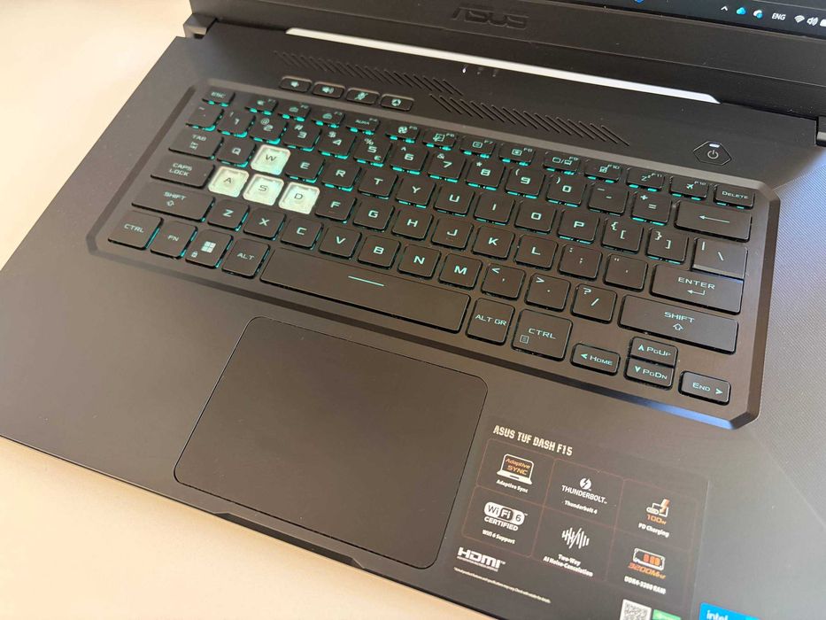Геймърски лаптоп ASUS TUF Dash F15 FX516PC
