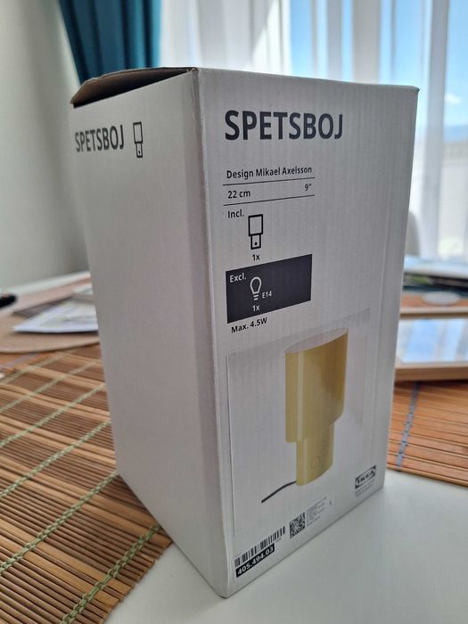 Лампа SPETSBOJ, Икеа